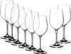 A collection of clear wine glasses arranged on a white background. Náhľad obrázku produktu