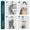 VOUNOT® Aluminium Einkaufstrolley Treppensteiger, Trolly Produktbild-Vorschau 5