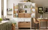 Sweiko keukenkast (80x40x140cm), hoge keukenbuffet, Productafbeelding-voorbeeld 4