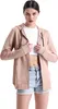 Sweatshirt Hoodies mit Zipper Royyen 3071 Kapuzze – ROT / Produktbild-Vorschau 2