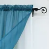 Delien Voile Scheibengardine Bogen 2-Teilige Kleinfenster Produktbild-Vorschau 5