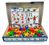 Incastro Colors Maxi - Set di costruzioni – 100 pezzi (5 Anteprima dell’immagine prodotto 3