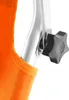 Casaria Chaise longue de plage Crête Orange transat pliable Voir les images du produit 5