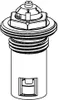 A line drawing of a thermostat valve part. Produktbild-Vorschau