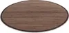 Homestyle4u Bambusmatte Dunkelbraun 90cm rund Bambusteppich Produktbild-Vorschau 2