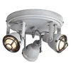 BRILLIANT Lampe Bente LED Spotrondell 3flg grau Beton | 3x Produktbild-Vorschau 2