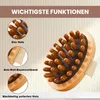Massagebürste, 2PCS Buchenholz Massagebürsten mit Produktbild-Vorschau 5
