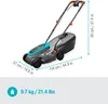 GARDENA Elektro-Rasenmäher PowerMax 1200/32 G2 (14633-20), Produktbild-Vorschau 14
