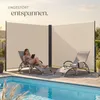 tectake® Doppel-Seitenmarkise 200 x 600 cm ausziehbar, mit Produktbild-Vorschau 8
