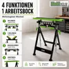 2x Multifunktions-Arbeitsbock Rollenbock höhenverstellbar Produktbild-Vorschau 7