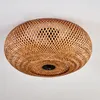 Decollatura moderne Deckenlampe aus Metall/Bambus/Holz in Produktbild-Vorschau 8