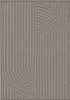 A close-up, top-down view of a rug with a ribbed texture and a geometric pattern. Anteprima dell’immagine prodotto