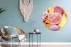 MuchoWow® Rundes Wandbild - Runde Bilder Muscheln - Rot - Produktbild-Vorschau 5