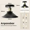 Heilmetz Plafonnier Retro Suspension Vintage MŽtal Voir les images du produit 4
