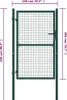 vidaXL Portail de clôture acier 100x200 cm vert Voir les images du produit 11
