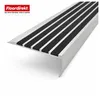 Treppenkantenprofil Titan aus Aluminium mit Carborundum Produktbild-Vorschau 1