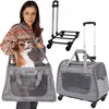 Sac de transport pour chiens et chats, trolley, sur Voir les images du produit 1