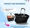 Einkaufskorb "Vigo" Faltbarer Einkaufskorb schwarz mit Produktbild-Vorschau 5