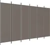 A fence made of multiple panels supported by vertical poles. Produktbild-Vorschau