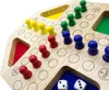 Holz Ludo groß XL Das bekannte Gesellschaftsspiel für Jung Produktbild-Vorschau 5