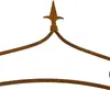 Torbogen Rosenbogen Edelrost 140 cm Rankhilfe Kletterhilfe Produktbild-Vorschau 6