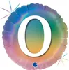 18"/Ø45cm Folienballon "Happy Colourful Rainbow" | #0 Produktbild-Vorschau 1