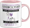 Tierheimvolontärin Und Prinzessin Tasse Geschenk Für Eine Produktbild-Vorschau 1