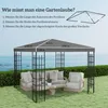 Outsuuny Zapasowy dach do altany 3x3m Wodoodporny wymienny Podgląd zdjęcia produktu 3