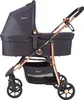 Babygo Kombikinderwagen Style 3in1 schwarz/rosegold Produktbild-Vorschau 3