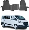 2012-2024 Ford Custom Fußmatten Gummi Schwarz 3 tlg Produktbild-Vorschau 1