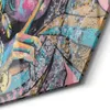 DEQORI Glasbild Echtglas 40x35 cm 'Indigene Schönheit' Produktbild-Vorschau 5