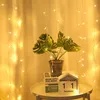 3×3m Lichtervorhang  PVC, 300 LED Warmweiß, 8 Modi mit Produktbild-Vorschau 8