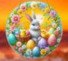 GKA XL Sonnenfänger Osterhase Küken und Ostereier 20 cm Produktbild-Vorschau 2