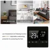 Collage showing different rooms in a house and a close-up of a thermostat. Náhľad obrázku produktu