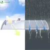 VOUNOT® Vordach für Haustür, 120 x 80 cm Transparentes Produktbild-Vorschau 12