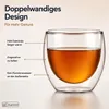 6er Set Kaffeegläser Teegläser Doppelwandige Thermogläser Produktbild-Vorschau 5