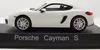 Norev 750037 Porsche Cayman S weiss 2013 Maßstab 1:43 Produktbild-Vorschau 4