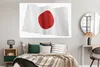 MuchoWow® Poster Die Flagge von Japan auf weißem Produktbild-Vorschau 4