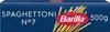 A box of Barilla Spaghettoni No. 7 pasta. Podgląd zdjęcia produktu