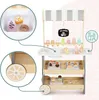 Holz-Eiswagen für Kinder mit Zubehör – Spielspaß auf Rädern Produktbild-Vorschau 9