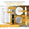 KRUSTENZAUBER Sauerteig Starter Set - 600ml Gärglas mit Produktbild-Vorschau 3
