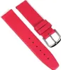 Uhrenarmband Leder rot antiallergie Leder extra kurz für Produktbild-Vorschau 1