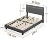 BEALIFE BF27 Polsterbett 120x200 cm mit Lattenrost | Produktbild-Vorschau 7