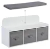 Relaxdays Kinderbank mit Stauraum, HBT: 54 x 99 x 35 cm, Produktbild-Vorschau 3