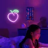 Neon LED w kształcie brzoskwini 20 x 24 cm – dekoracja Podgląd zdjęcia produktu 4