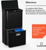 Klarstein poubelle à capteur sans fil 56 L - Poubelle de Voir les images du produit 4
