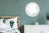 MuchoWow® - Wand Kreis - Das Schlafzimmer - Die Bilder - Produktbild-Vorschau 4