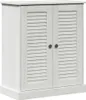 vidaXL Mobile da bagno VIGO Bianco e bianco antico 68 x 34 Anteprima dell’immagine prodotto 1