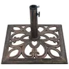 The Living Store Sonnenschirmständer Bronze 12 kg 49 cm Produktbild-Vorschau 4