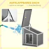Niche pour chien PawHut, en bois de sapin, niche pour Voir les images du produit 6